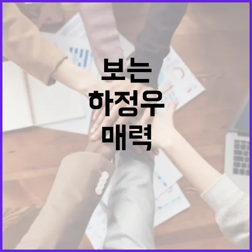 하정우의 매력에 빠져보는 방법 - 요약