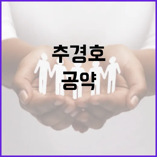 추경호 공약, 무엇을 약속했을까? 그 속을 들여다보자 - 요약