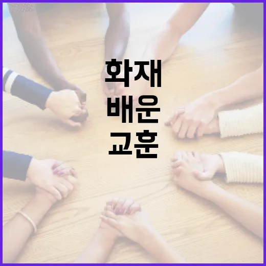 원창동 화재에서 배운 교훈과 예방 방법 - 요약