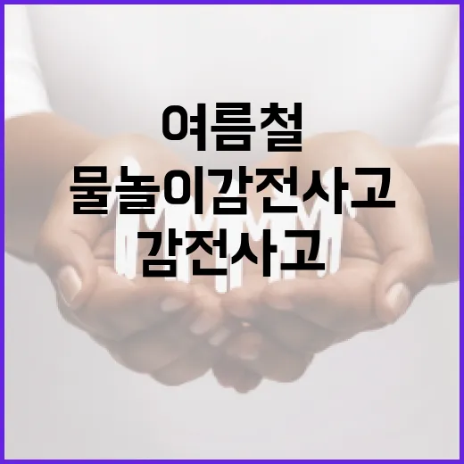 물놀이 감전사고, 왜 여름철에 더 조심해야 할까요? - 요약
