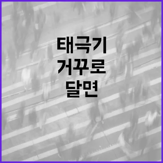 태극기를 거꾸로 달면 정말 문제가 될까요? - 요약