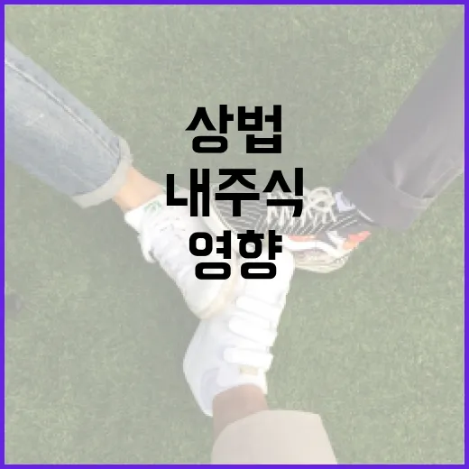 장동혁 상법 논쟁, 내 주식과 월급에도 영향이 있을까요? - 요약