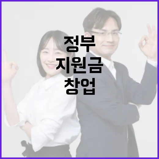 정부창업지원금, 받으면 정말 생활비 부담까지 줄어들까요? - 요약
