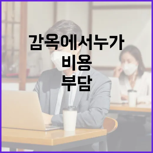 감옥에서 누가 비용을 부담하고, 내 생활과는 무슨 관련이 있을까요? - 요약
