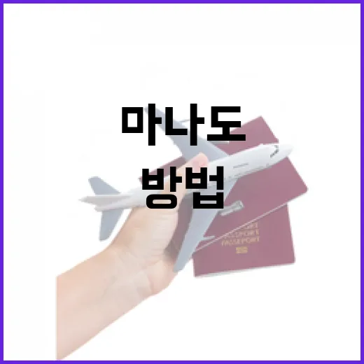 마나도를 제대로 즐기는 방법 - 요약