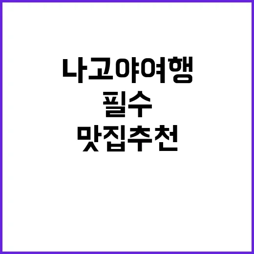 나고야 여행 계획하…