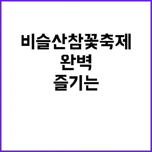 비슬산 참꽃축제를 …