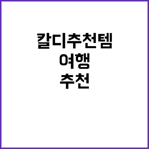 칼디 추천템으로 여…