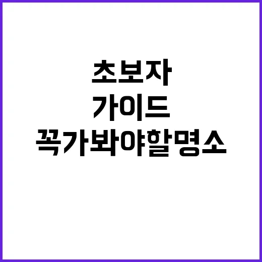 춘천에서 꼭 가봐야…