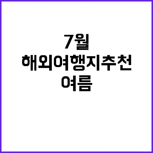 뜨거운 여름, 7월…