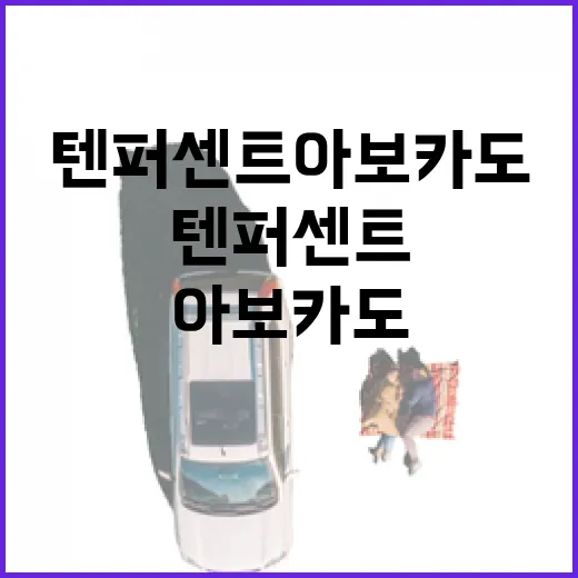 텐퍼센트 아보카도를 즐기는 방법 - 요약