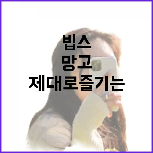 빕스에서 망고를 제대로 즐기는 방법 - 요약