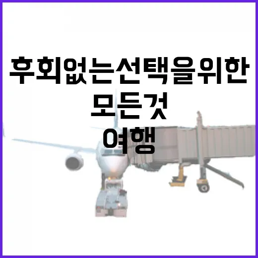 여행 숙소 선택의 모든 것: 후회 없는 선택을 위한 팁 - 요약