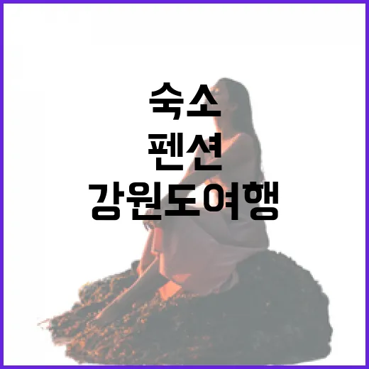 강원도여행 숙소 100곳 넘게 묵어본 사람이 고른 펜션의 진짜 기준 - 요약