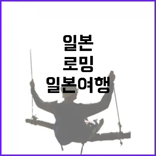 일본여행로밍 직접 써봤더니, 숙소 와이파이만 믿으면 피곤했던 진짜 이야기 - 요약
