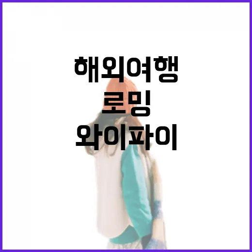 해외여행로밍 직접 써봤더니, 숙소 와이파이만 믿으면 안 되는 이유 - 요약