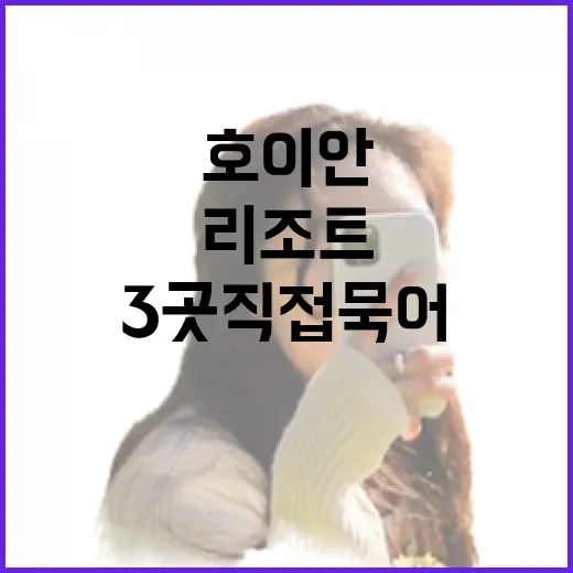 호이안리조트 3곳 직접 묵어보며 느낀 진짜 차이 - 요약
