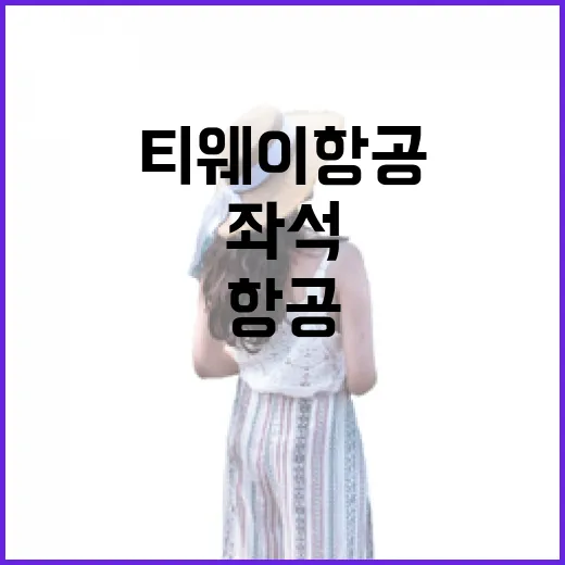 티웨이항공좌석 직접 타보니, 사진보다 더 중요했던 건 이 3가지였다 - 요약