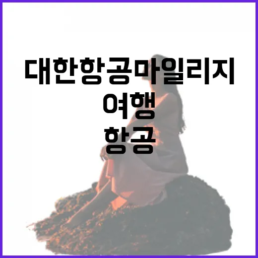 대한항공마일리지로 여행 짜봤더니, 숙소비가 달라지는 진짜 이야기 - 요약