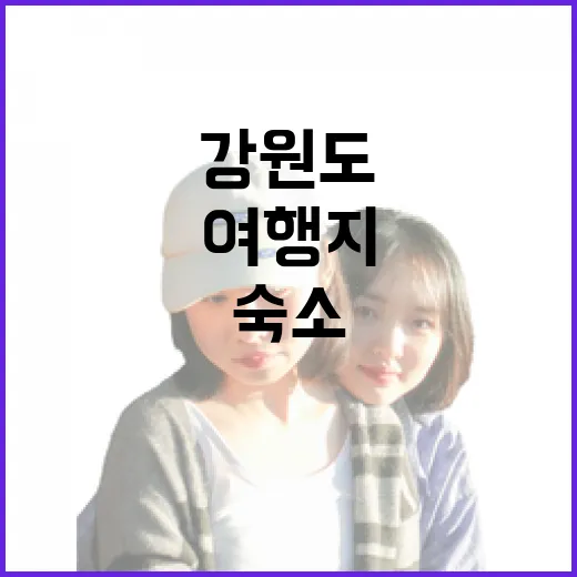 강원도여행지 100곳 넘게 다녀보니 사진보다 숙소 위치가 더 중요했던 이야기 - 요약