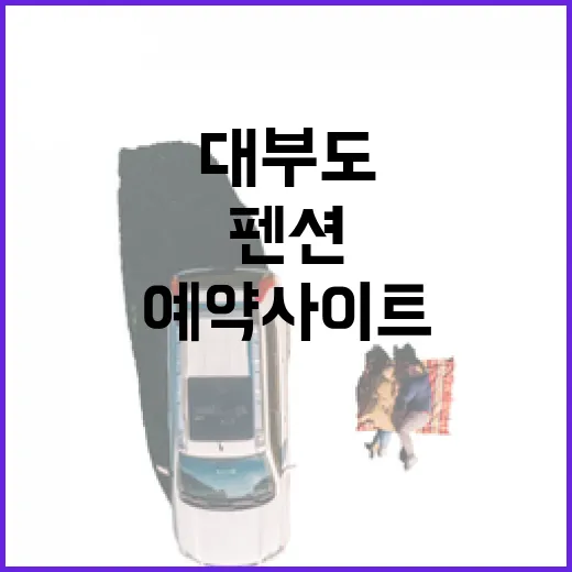 대부도펜션예약사이트로 예약했다가 현장에서 확인한 진짜 차이 - 요약