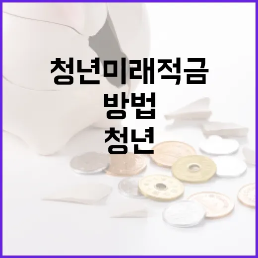 청년미래적금으로 미래를 준비하는 방법 - 요약