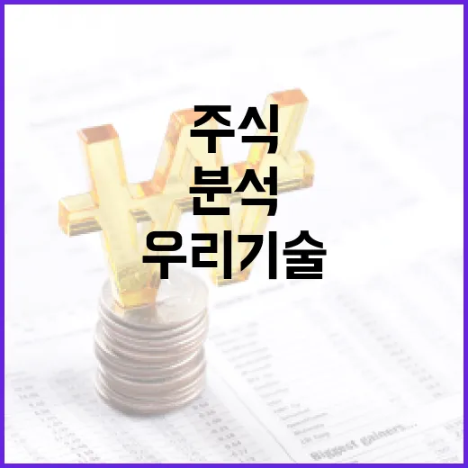 우리기술 주식 분석하는 방법 - 요약