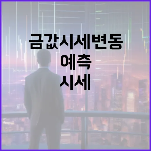 금값시세 변동을 이해하고 예측하는 방법 - 요약