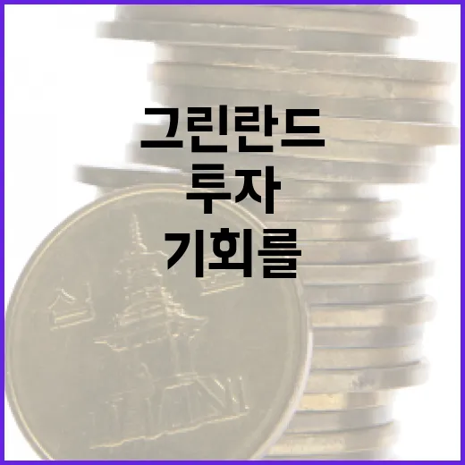 그린란드 투자 기회를 파악하는 방법 - 요약