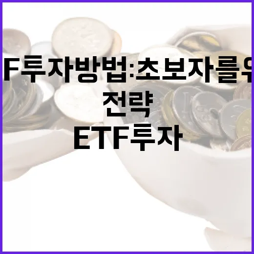 성공적인 ETF 투자 방법: 초보자를 위한 전략 - 요약