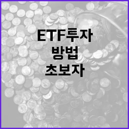 ETF 투자 방법: 초보자를 위한 단계별 가이드 - 요약
