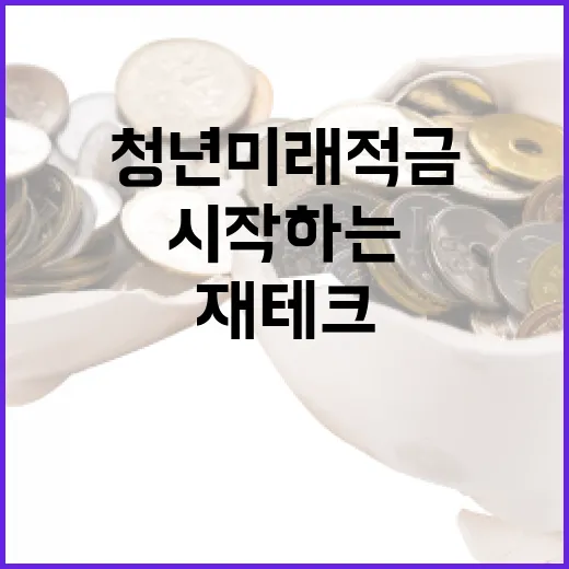 청년미래적금으로 재테크를 시작하는 방법 - 요약