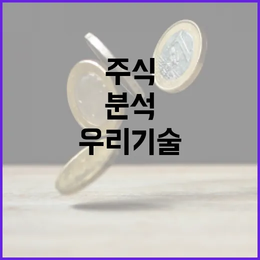우리기술 주식을 분석하는 방법 - 요약