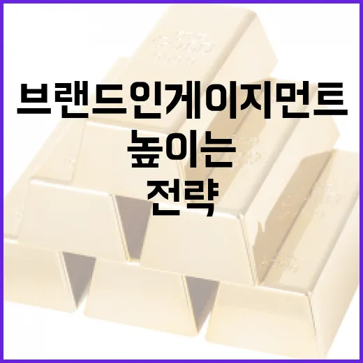 브랜드 인게이지먼트를 높이는 방법: 금융 애널리스트가 알려주는 전략 - 요약