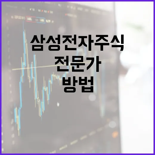 삼성전자 주식에 투자하는 방법: 전문가의 조언 - 요약