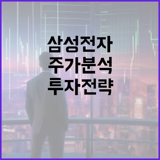 삼성전자 주가 분석 방법과 투자 전략 - 요약