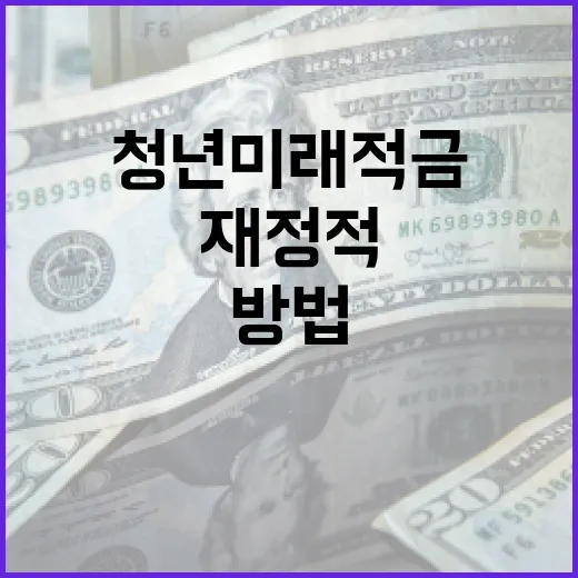 청년미래적금을 통해 재정적 안정을 얻는 방법 - 요약