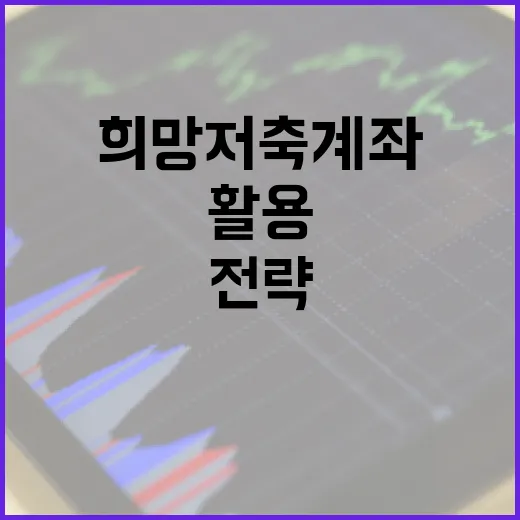 희망저축계좌2를 활용하는 방법: 기초부터 고급 전략까지 - 요약