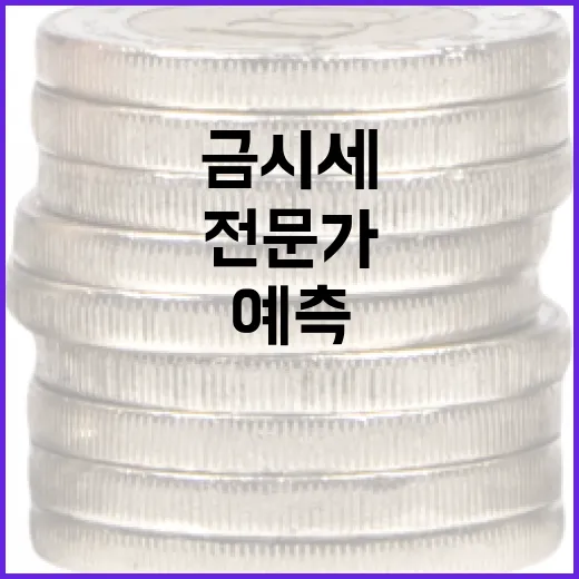 금시세를 예측하는 방법: 전문가 가이드 - 요약