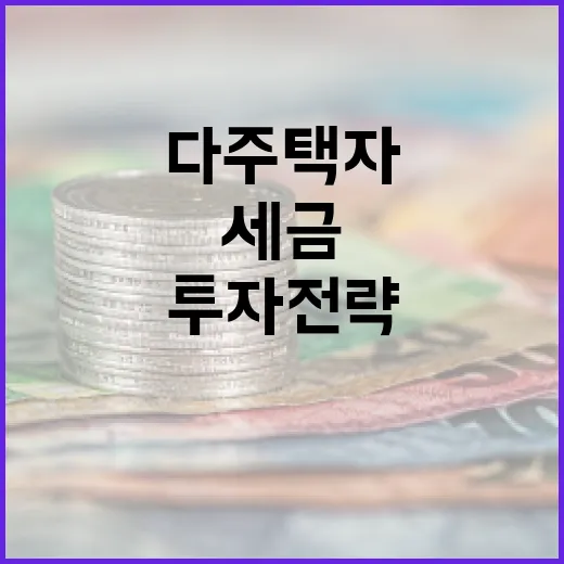 다주택자 기준 이해하기: 세금과 투자 전략 - 요약