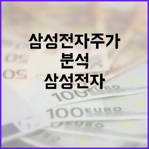 삼성전자 주가를 분석하는 방법 - 요약