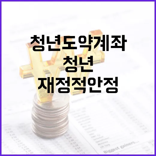 청년도약계좌로 재정적 안정을 얻는 방법 - 요약