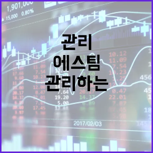 에스팀을 효과적으로 관리하는 방법 - 요약