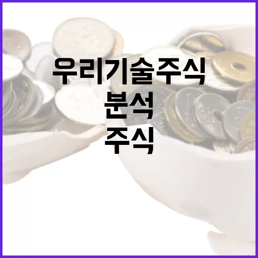 우리기술 주식 분석하는 방법 - 요약