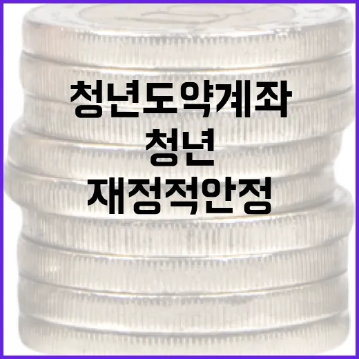 청년도약계좌로 재정적 안정을 얻는 방법 - 요약