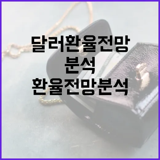 달러 환율 전망 분석하는 방법 - 요약