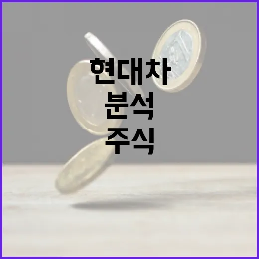 현대차 주식을 분석하고 투자하는 방법 - 요약