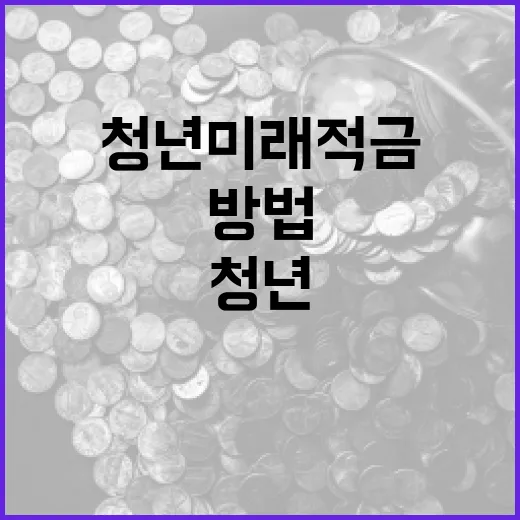 청년미래적금을 활용하는 방법 - 요약