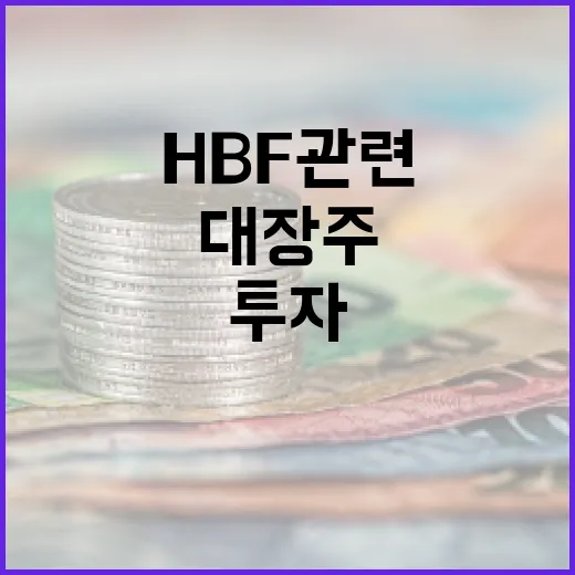 HBF 관련 대장주에 투자하는 방법 - 요약