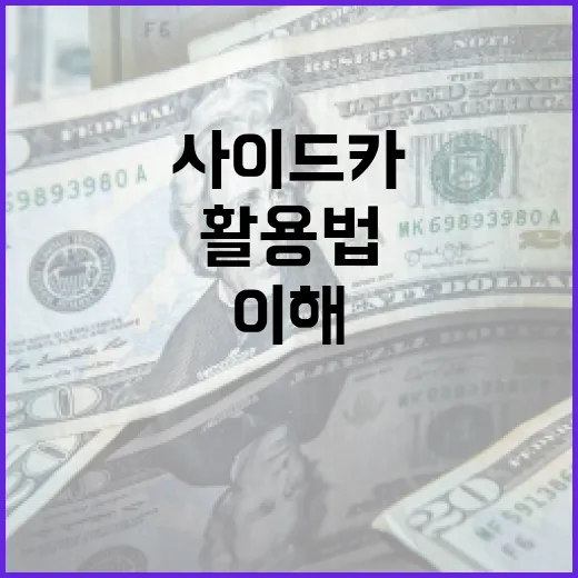 사이드카의 의미와 활용법 이해하기 - 요약